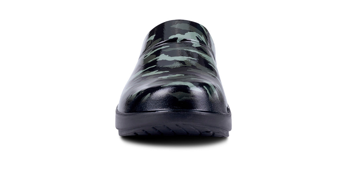 Women's OOcloog Limited Edition Clog - Green Camo (SALE)