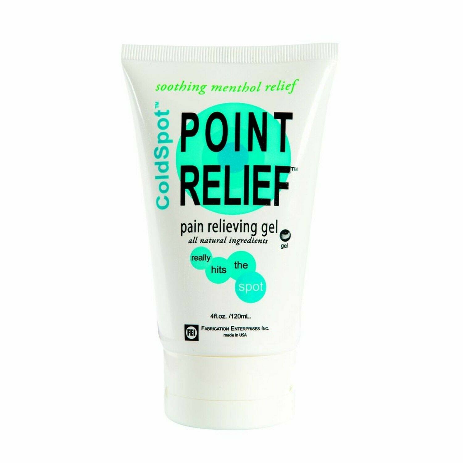 Point Relief 11-0730-12 ColdSpot Gel 4 oz Tube Case of 12