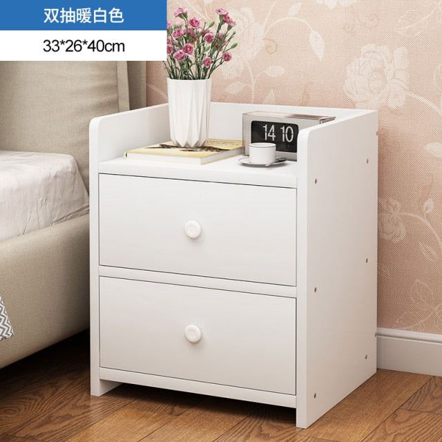 Living Room Furniture Bedside Table Simple Modern Small Apartment Hotel Drawer Nightstand