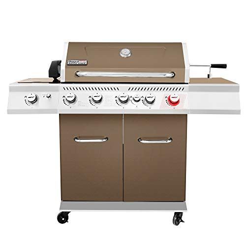 Royal Gourmet GA5403C Premier 5 BBQ Propane Gas Grill with Rotisserie Kit