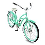 26 Inch Wheels, Hi Ten Steel Frame, Shimano 1/7 Speed, Hybrid Bike for Women