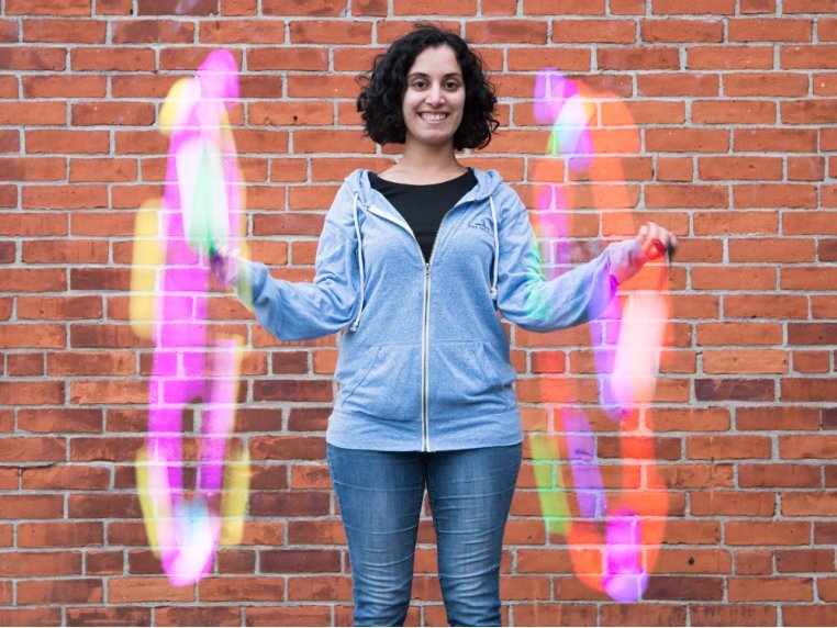 Rechargeable LED Poi Balls