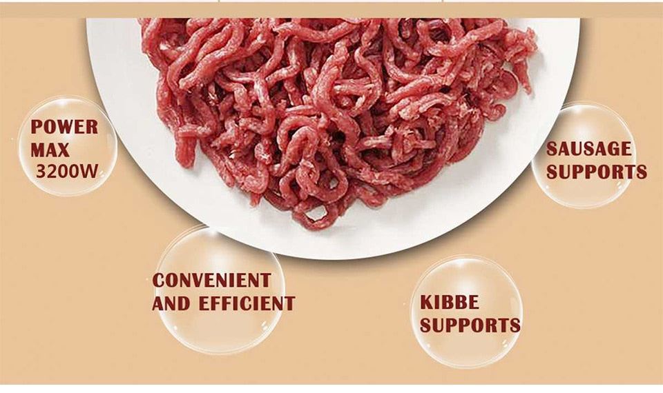 Electric Meat Mincer Machine Multifunction Meat Grinder with Knife parts Sausage Maker
