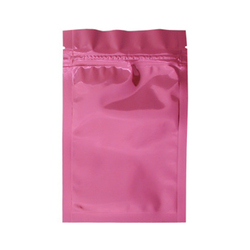 7.5x6.5cm In Stock Smell Proof Plastic Zipper Packaging Ziplock 3 Three Side Seal Aluminum Foil Flat Pouch Bag