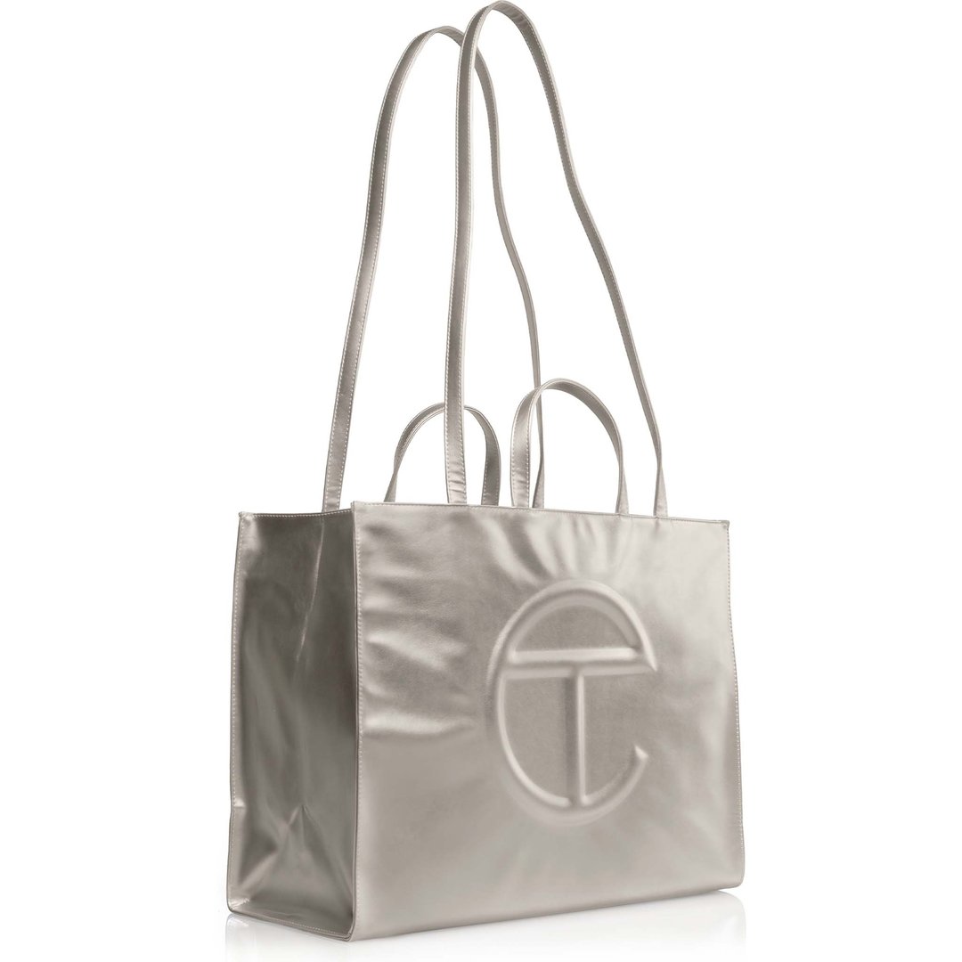Large Bronze Shopping Bag