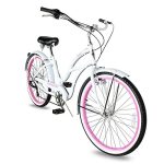 Hi Ten Steel Frame, Shimano 7 Speed, Disc Brake, Hybrid Bike for Adults