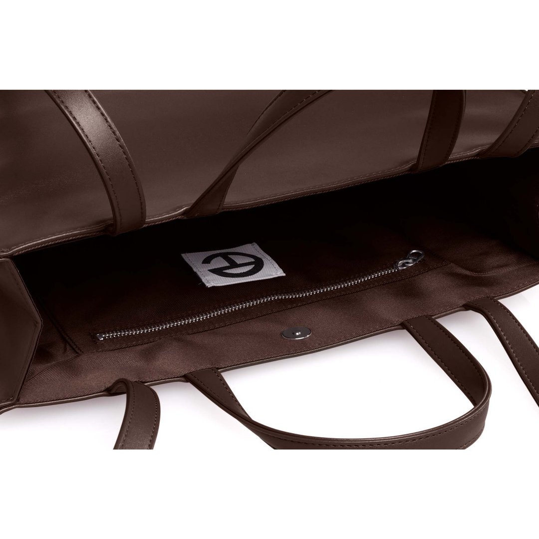 Medium Chocolate Shopping Bag