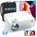 9500L Full HD Native 1920×1080P Bluetooth WiFi Projector for Phone, PC / PS4
