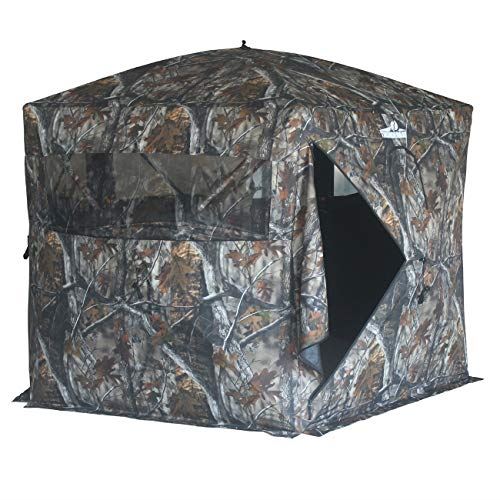 THUNDERBAY Gobbler Lodge 5-Side Hunting Blind, 4 Person Ground Blind
