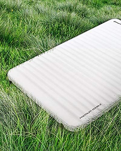 KingCamp Luxury 3D Double Self Inflating Camping Sleeping Pad Foam Air Mattress