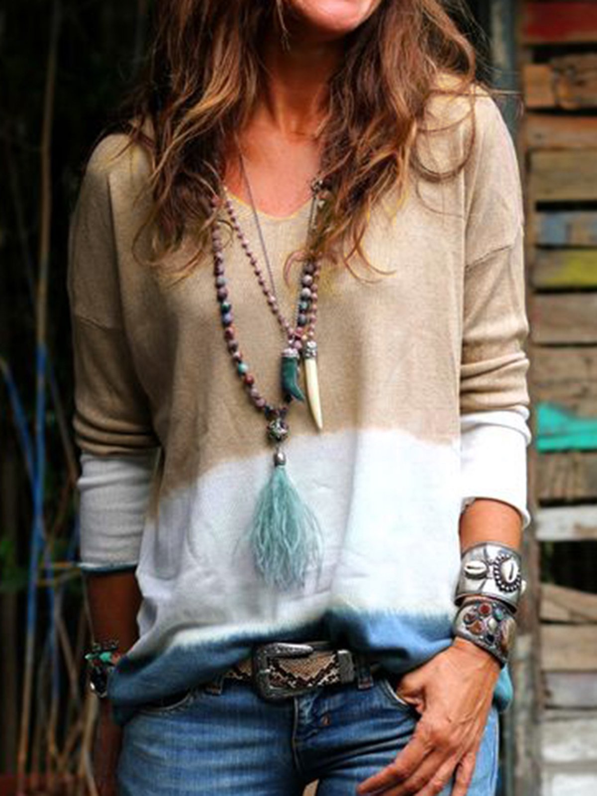 Long Sleeve Vintage Shirts & Tops