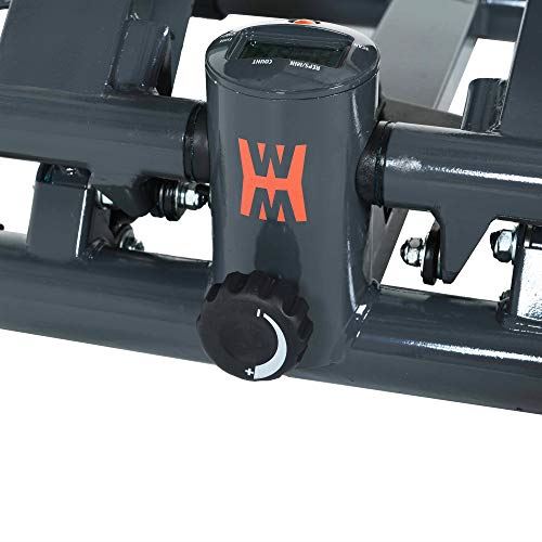 Bluetooth Cardio Stair Stepper with Adjustable Resistance Bands &  MyCloudFitness App