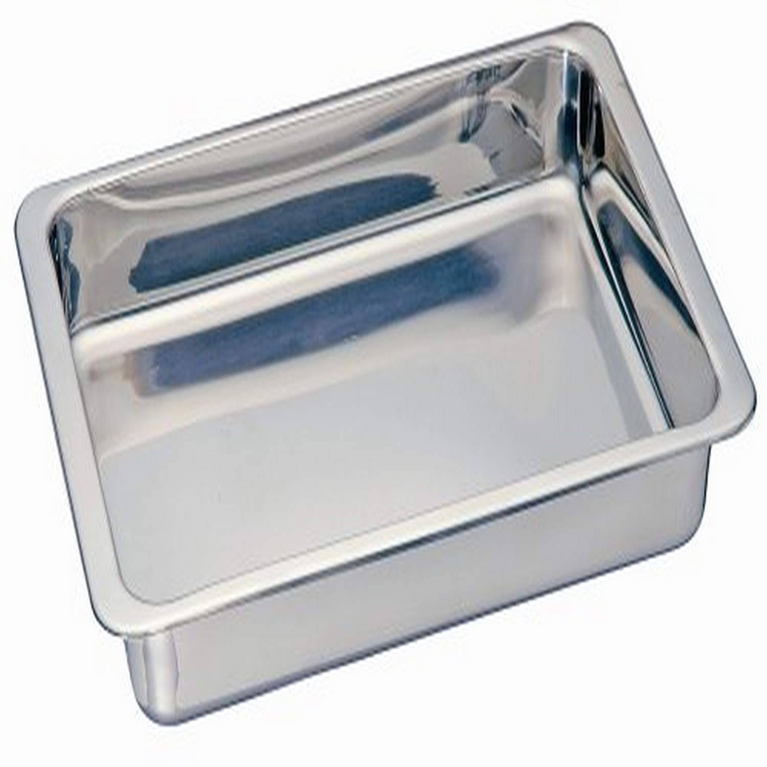 Honey Can Do Dishwasher and Oven Safe Stainless Steel Baking Pan, Silver