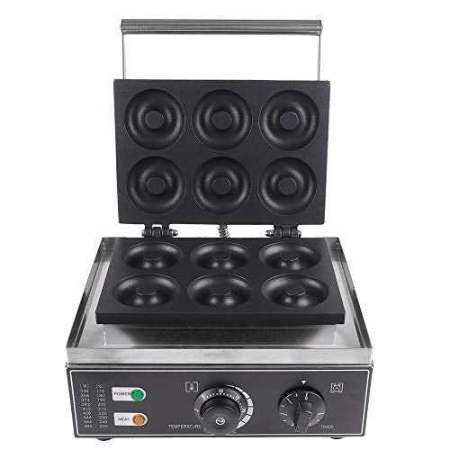 6 Holes Donut Maker Machine Commercial Waffle Donut Machine