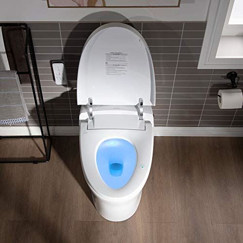 Piece Modern Design, Automatic Flushing, Heated Seat with Integrated Multi