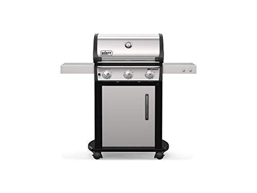 Weber Spirit S-315 Liquid Propane Gas Grill, Stainless Steel