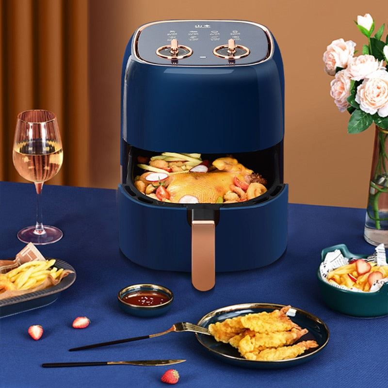 Shanben Air Fryer Electric No Oil Non-stick Frying Pan 6L Fully Automatic Smart Electric Air Fryer