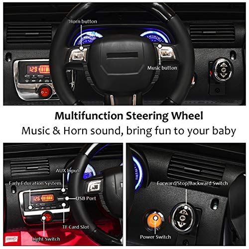 12V Battery Powered Electric Ride On Car | Red