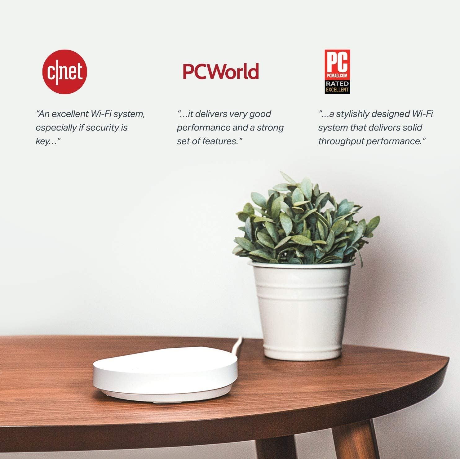 Deco Mesh WiFi System w/ WiFi Router Up to 5,500 sq. ft. Home Coverage/ 3Pack