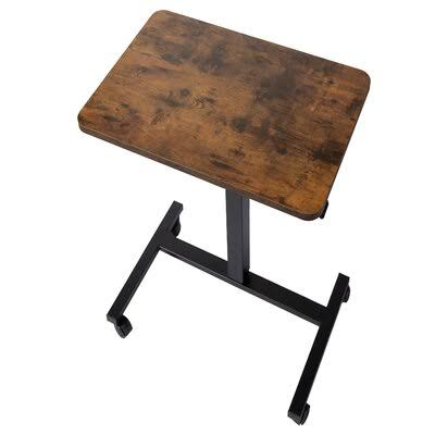 Pneumatic Adjustable Height 28x22 x 19x22 Laptop Desk Laptop Table Bedside Sofaside Standing Office Table Classroom Office Home