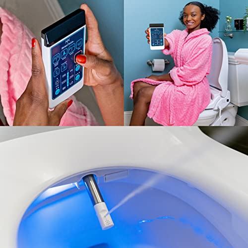 Bidet Heated Smart Toilet Seat with Unlimited Heated Water, Wireless Remote