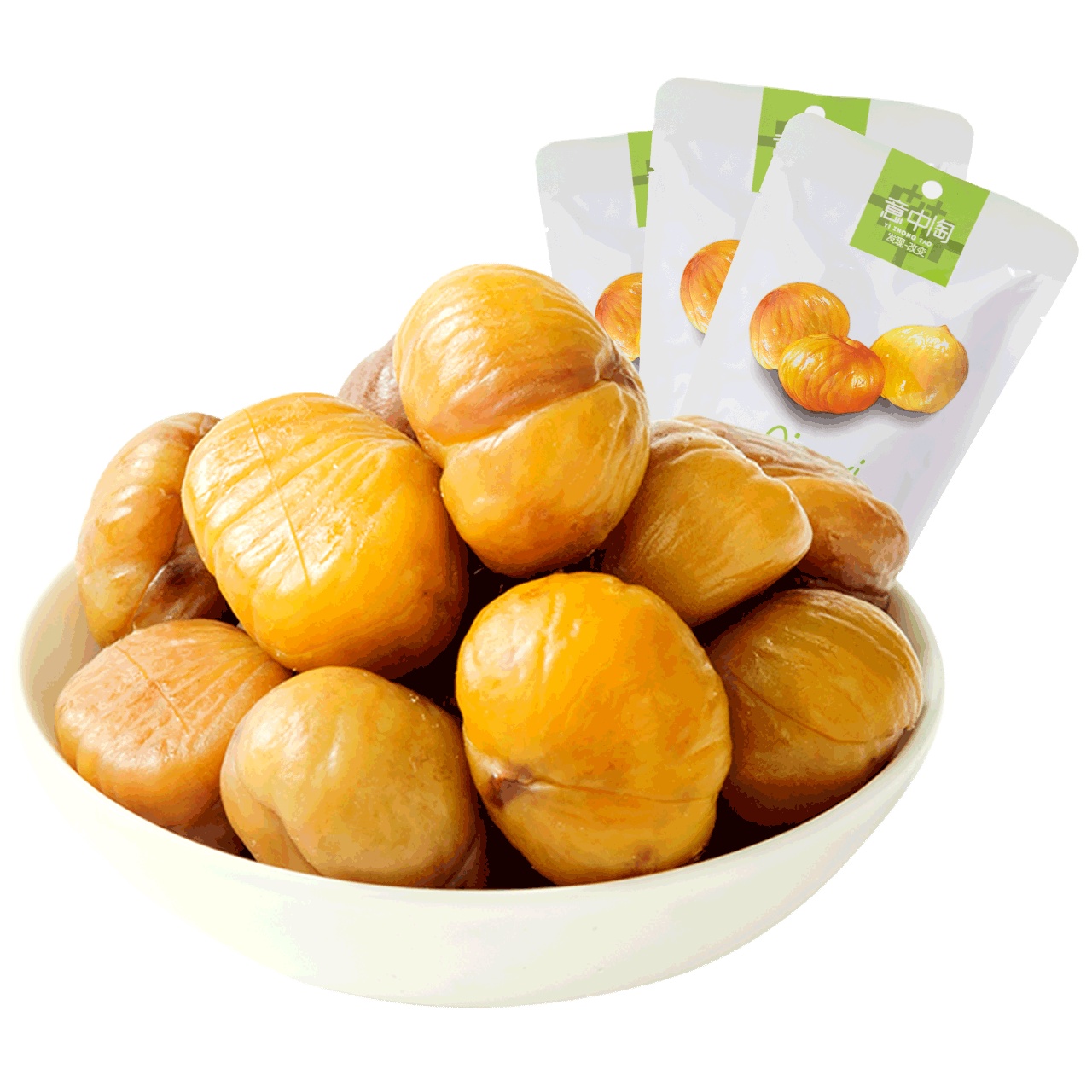Wholesale peeled roasted chestnuts kernel instant organic food