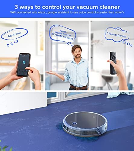 OKP K7 Robot Vacuum Cleaner with 120mins Runtime