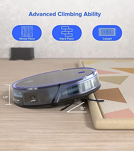 OKP K7 Robot Vacuum Cleaner with 120mins Runtime