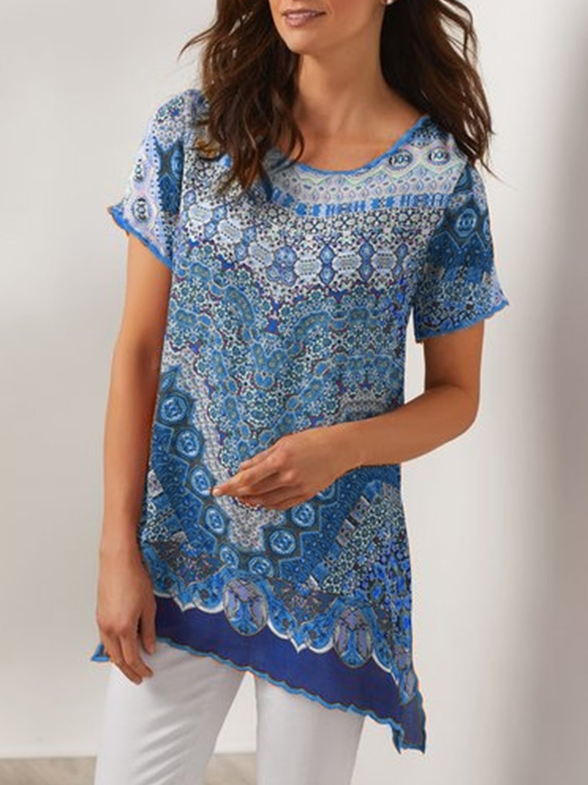 Vintage  Plus Size Shirt for Women