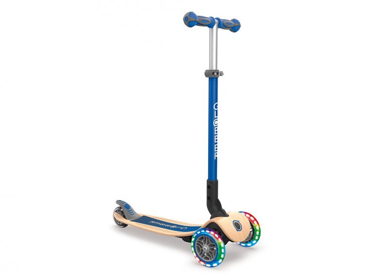 3-Wheel Foldable Light-Up Kid Scooter