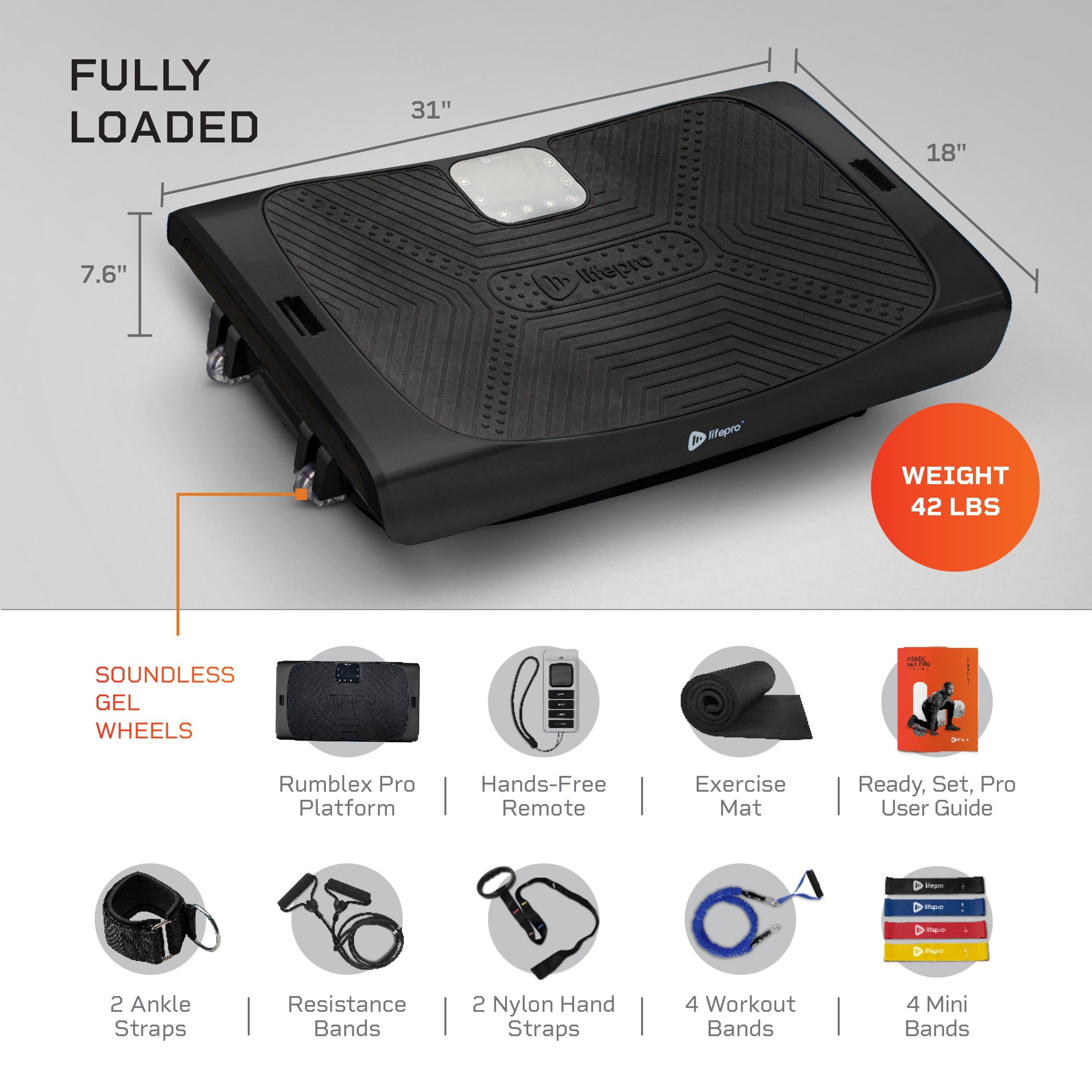 Rumblex Pro Vibration Plate