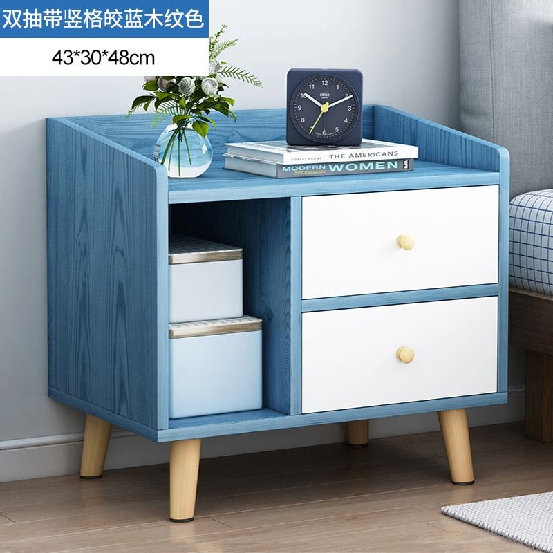 Living Room Furniture Bedside Table Simple Modern Small Apartment Hotel Drawer Nightstand
