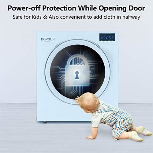 Ft High End Front Load Tumble Laundry Dryer with Stainless Steel Tub