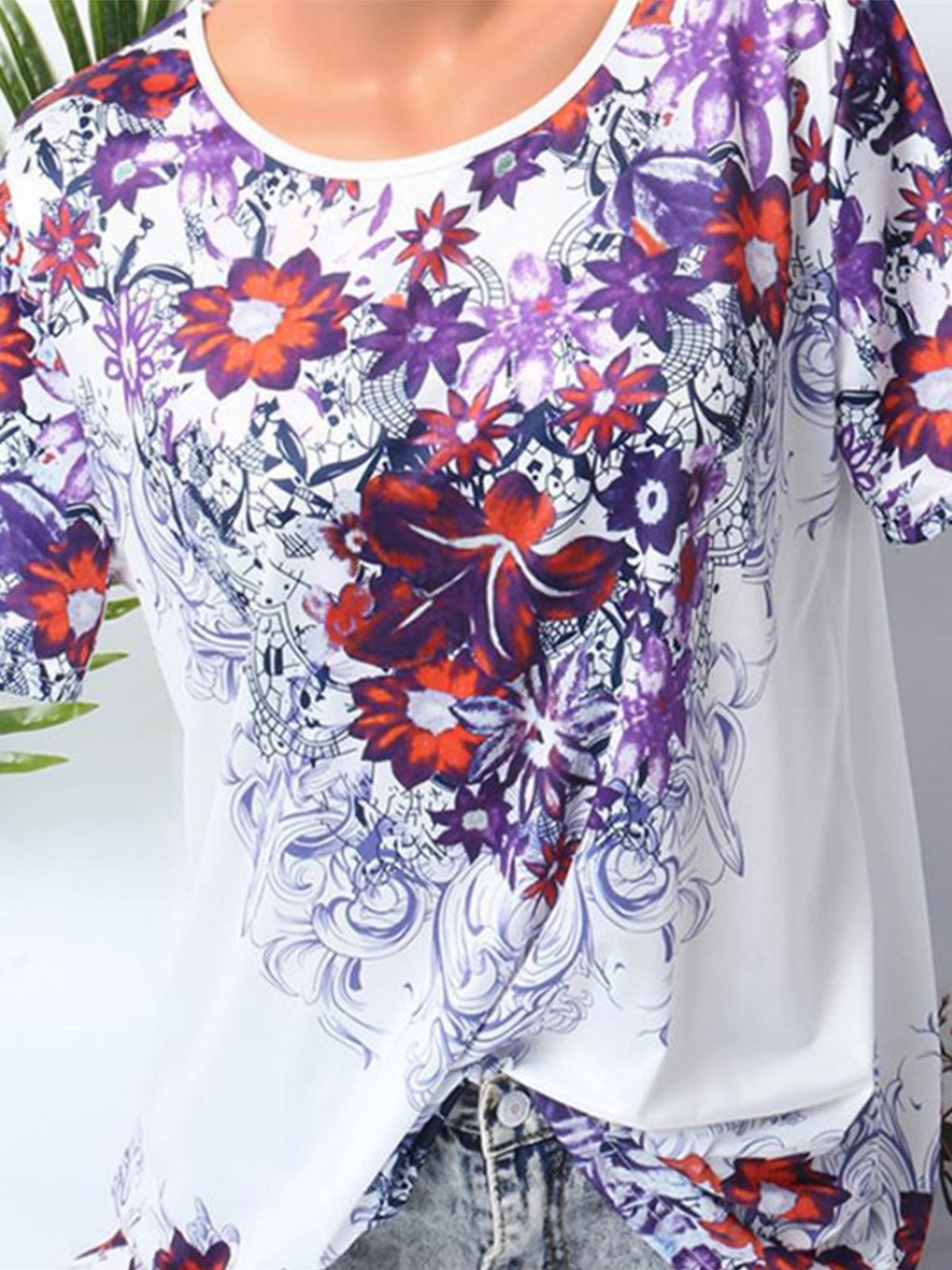 Short Sleeve Printed Shirts & Tops