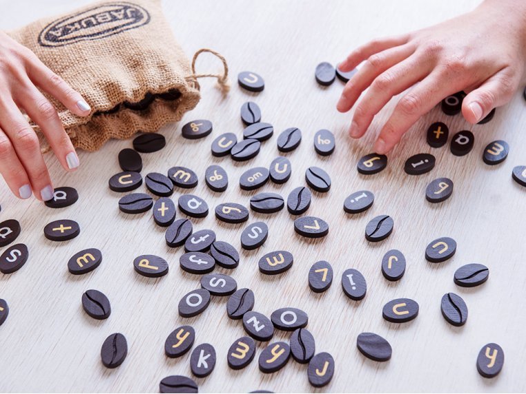 Rotating Word Tile Game