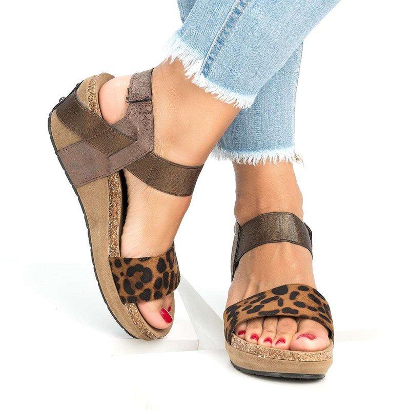 Summer Open Toe Casual Wedge Heel Sandals