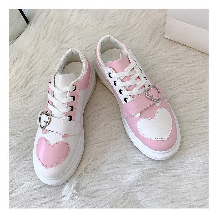 Heart Strap Kawaii Sneakers SP15356