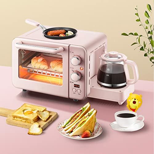 Multifunction Breakfast Machine Mini Household Electric Oven Cake Baking Fry Pan