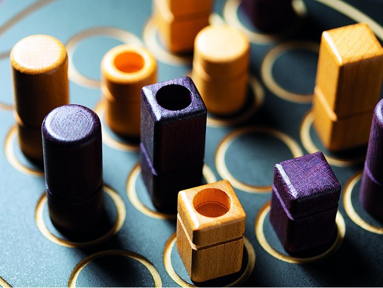 Quarto Wooden Puzzle Board Game