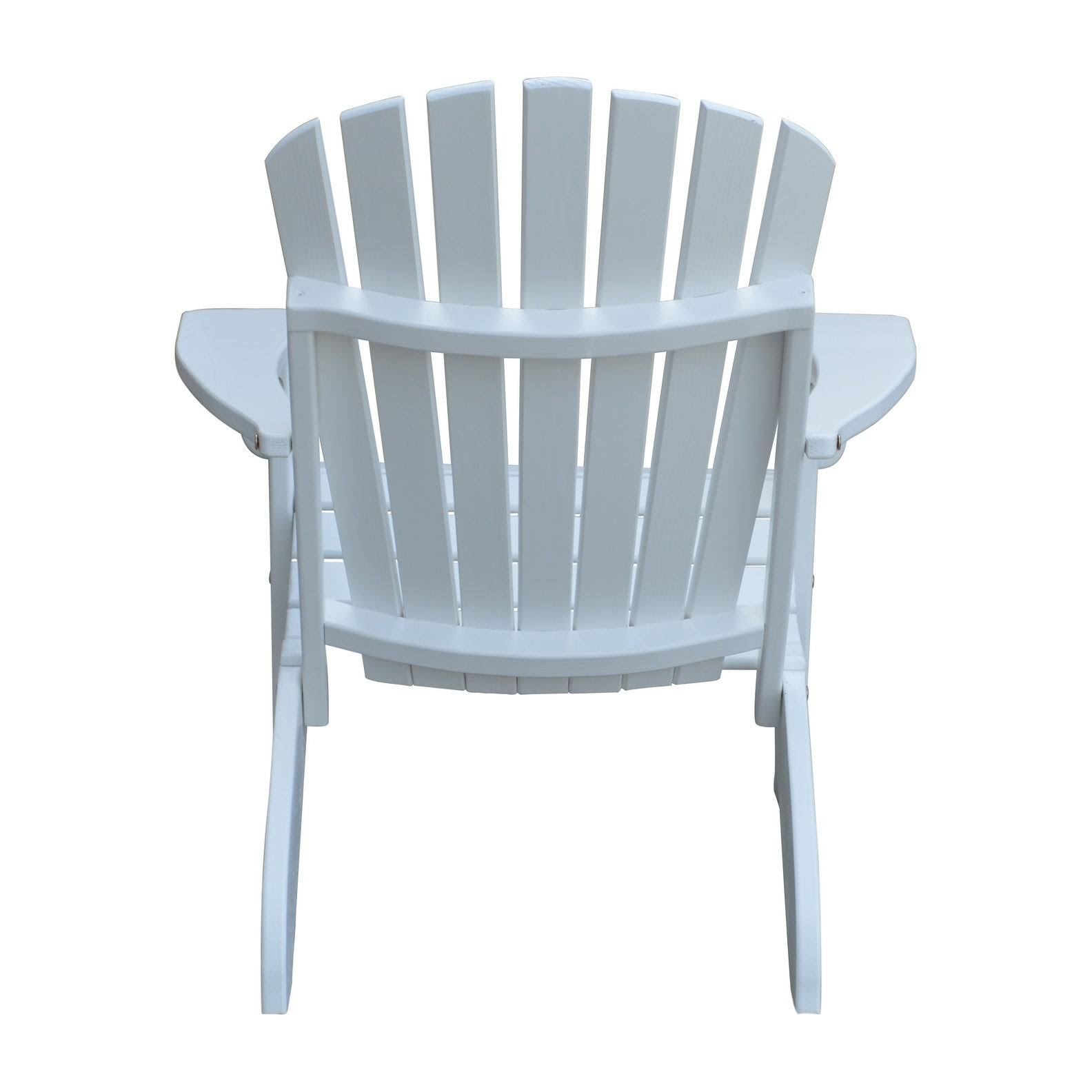 Pine Fanback Adirondack Chair - Cedar Stain