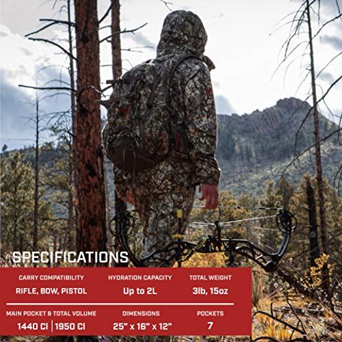 Badlands Superday Hunting Daypack, Mud