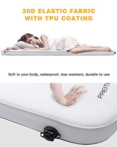 KingCamp Luxury 3D Double Self Inflating Camping Sleeping Pad Foam Air Mattress