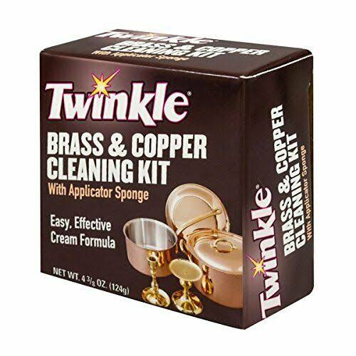 Malco Twinkle Brass Copper Cleaning Kit 4.4 oz, Pack 4