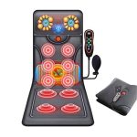 Massage Mats w/ Pulse Shiatsu Neck Massager for Relieving Back Lumbar & Leg Pain