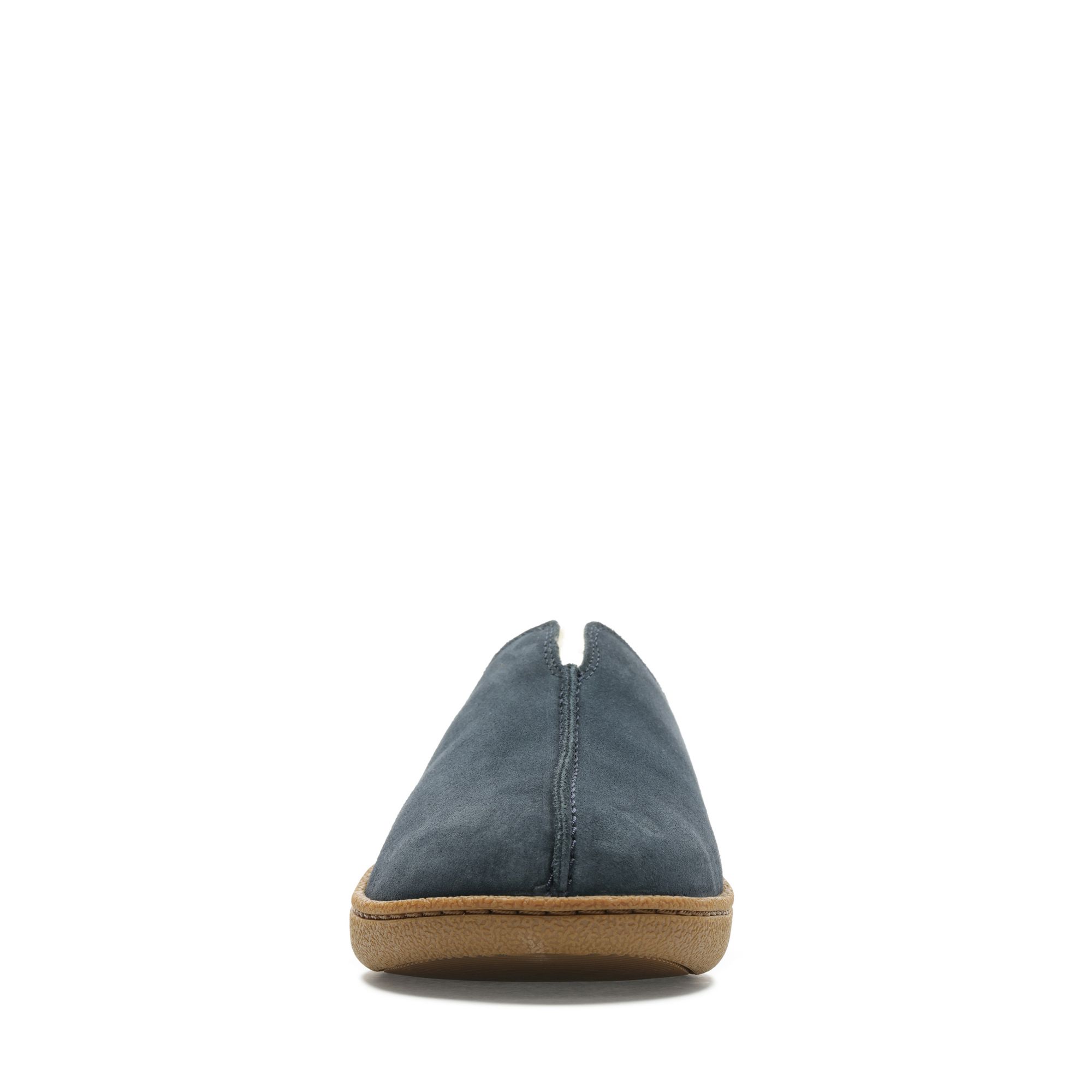 Men  Home Mule Navy Suede