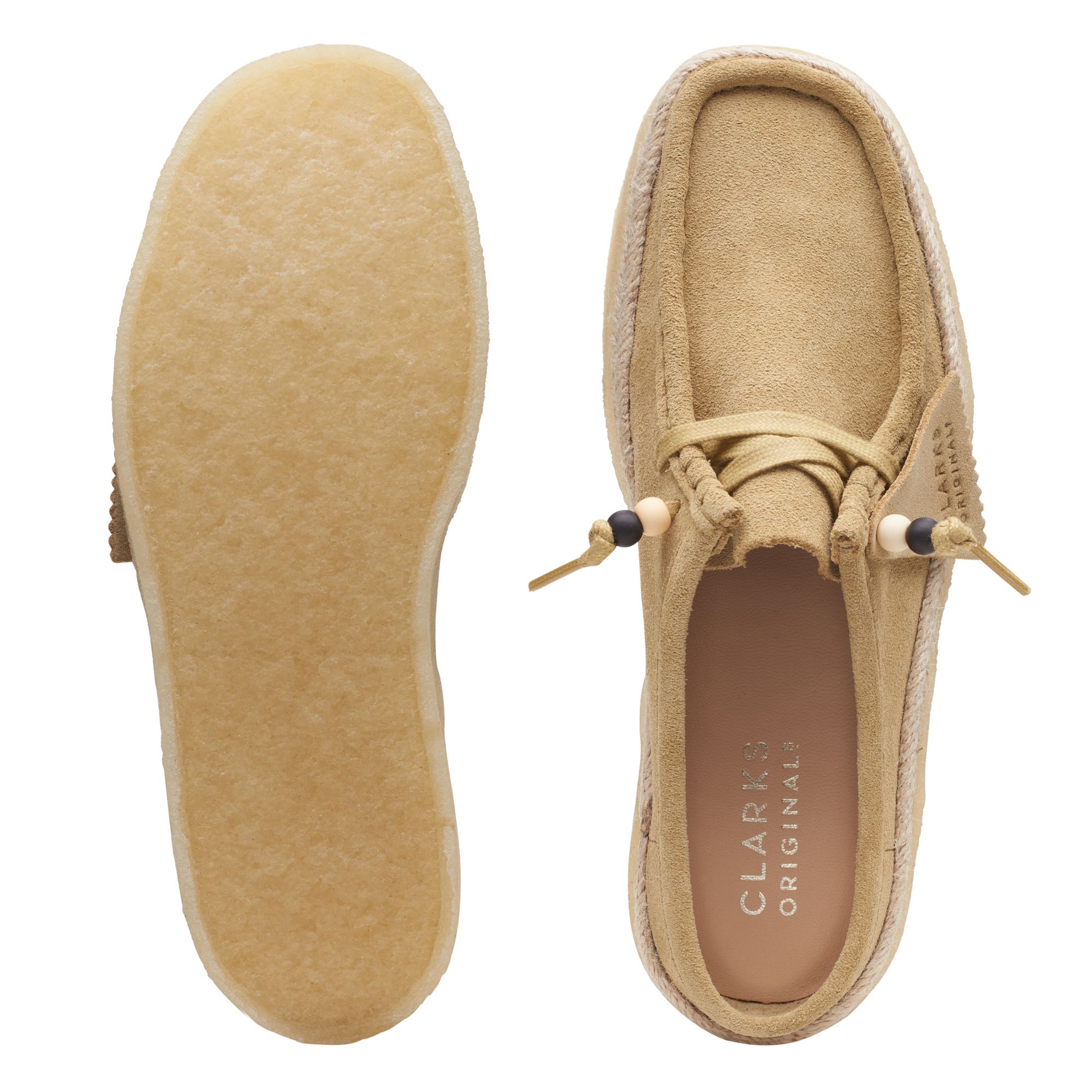 Women Wallabee Cup Lo Maple Suede
