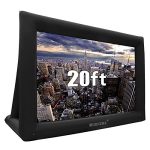 20 Feet Inflatable Outdoor and Indoor Theater Projector Screen with Storage Bag