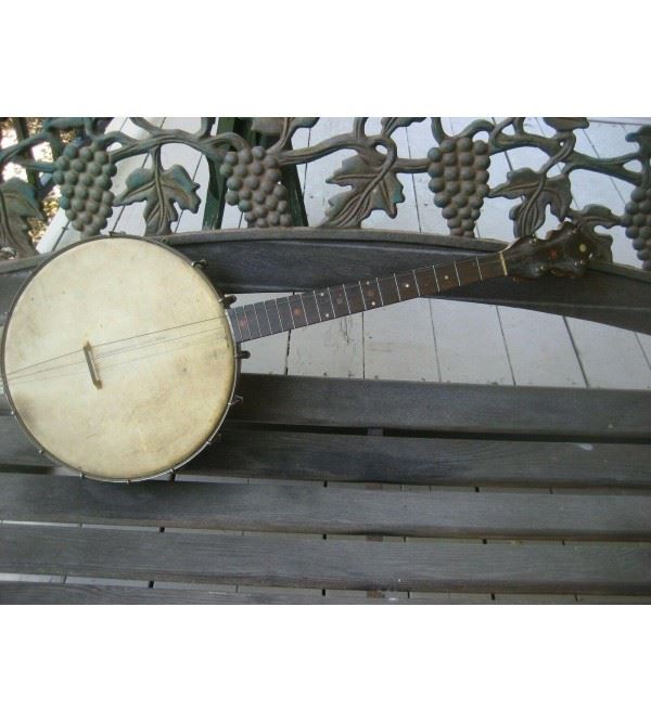 1920’s GRETSCH AMERICAN CLAROPHONE 4 STRING TENOR BANJO w/ MAPLE RESONATOR VGC