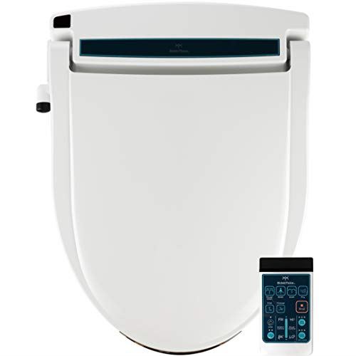 Bidet Heated Smart Toilet Seat with Unlimited Heated Water, Wireless Remote