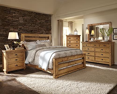 Progressive Furniture Willow Drawer Dresser / 66′′ x 20′′ x 44′′